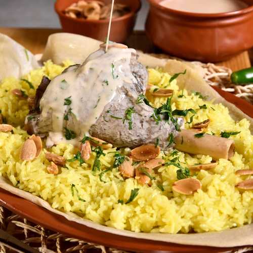 Special Mansaf with Shank Meat (5) Person