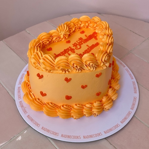 Orange Hearts