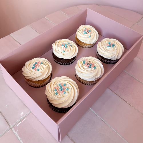 Gender Reveal Cupcakes