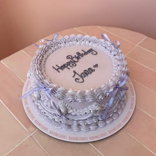 Round Glittery Ribbons