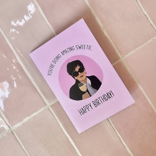 you’re doing amazing sweetie