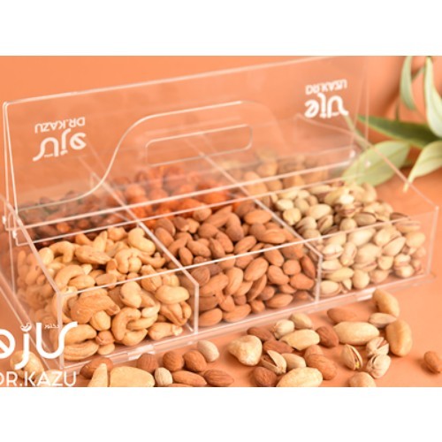 Dr. Kazuo's Deluxe Tray - You can choose 6 kinds of your favorite nuts.