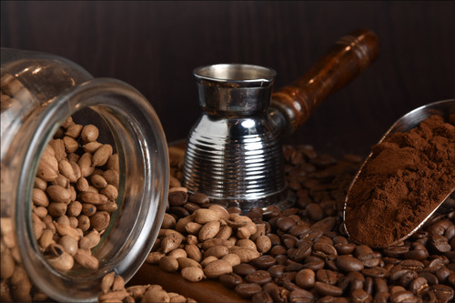 Blond Turkish Coffee With Cardamom