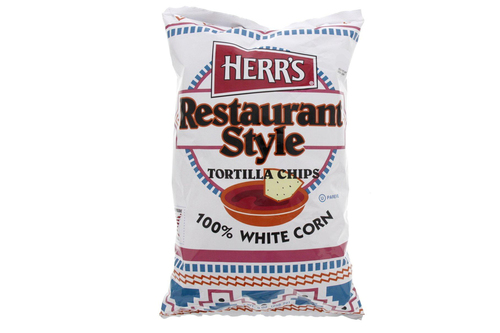 Herz chips tortilla with corn style