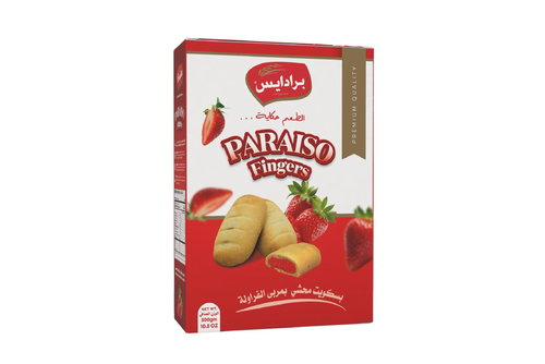 Paradise biscuits stuffed with strawberry jam 300g