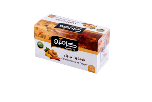 Cinnamon and ginger tea 20 sachets