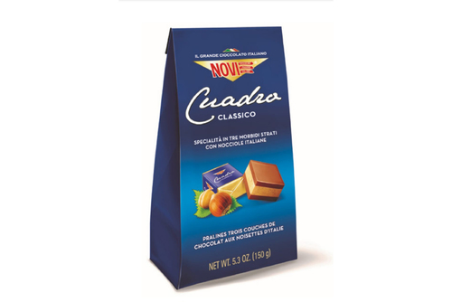 Classic layered chocolate with hazelnuts 150 grams - Italian product free of palm oil