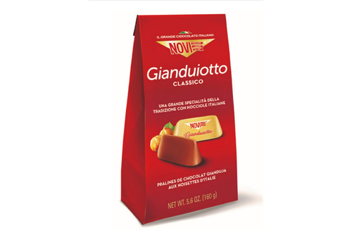 Milk chocolate with Gianduja hazelnut 160 grams - Italian product free of palm oil