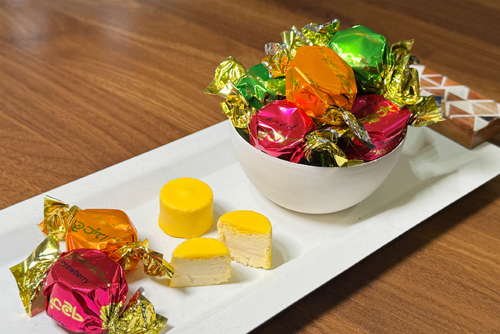 Girls' fruit hair with chocolate