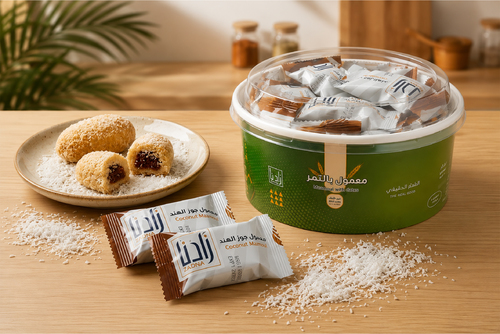 معمول بالتمر مع جوز الهند 400 غرام