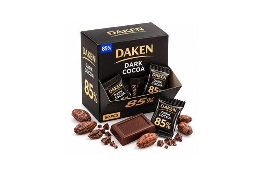 Dark cocoa 85P pieces