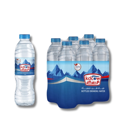 Kdcow - KdCow Bottled Drinking Water 1.5 Liter 6 Pieces - KdCow Bottled Drinking Water is considered one of the best drinking water because it is pure, healthy, and ideal for all daily activities. 
 Expiry life: 1 Year of production date