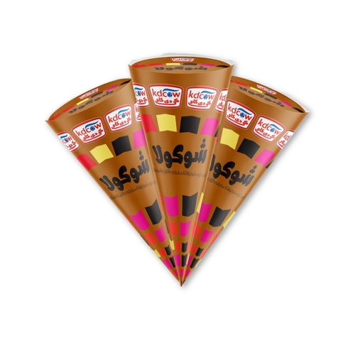 Ice Cream Chocolate Cone 120 Ml 24 Pieces - Chocolate Ice Cream Covered with Almonds and Chocolate and Filled in a Crispy Wafer Cone
Min. 75 g , Pasteurized
Min. 10 ?t in Ice Cream , Min. 30 % Total Solids 
 Expiry life: Year of production date