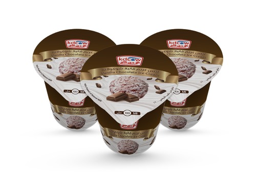 Ice Cream Vanilla And Chocolate Cups 100 Ml 24 Pieces - Vanilla Chocolate Ice Cream
Min. 47,5 g , Pasteurized
Min. 10 ?t , Min. 30 % Total Solids
Ingredients:
Fresh Cow’s Milk, Sugar , Butterfat , Vegetable Fat (Palm Oil), Glucose , Milk Solids, Approved Emulsifiers & Stabilizers: Carob Bean Gum (E 410), Guar Gum (E 412), Vegetable Mono & Diglycerides of Fatty Acids (E 471 ), Nature Identical Vanilla Flavor , Cocoa Powder
Keep Frozen Below (-18 ˚c) Expiry life: Year of production date