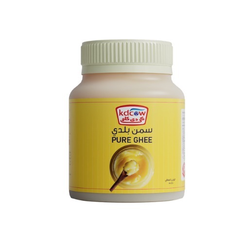 Ghee Butter 450 GM - Pure Ghee Produced from Butter of 100% Fresh Cow’s Milk Min. 99.6 ?t Store at (5 to 10°c ) 
 Expiry life: 1 Year from the date of production