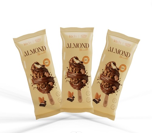 Kdcow - RICH Ice Cream- Almond 100ml *20 Pcs - • Made with 100% fresh milk for a rich and creamy taste ⁠ * Freshly crafted in Kuwait using high-quality ingredients 🇰🇼 ⁠ * Indulge in the exquisite flavor of Pure Belgian Chocolate ⁠ * Choose from 3 delectable flavors chocolate, almond, and raspberry ⁠ * Available at Lulu, Grand, City Center, Carrefour, Drops, and Talabat Mart