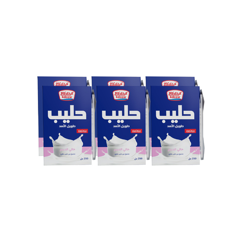 Long Life Skimmed Milk 250 Ml 6 Pieces - Long Life Skimmed Milk From 100% Pure and Fresh Cow’s Milk
UHT – Treated & Homogenized
Enriched With Vitamins A & D3
 Fat 2% Min, Min. 8,5 % MSNF, Vitamins A & D3
 No Water, Milk Powder, or Preservatives added
Will remain fresh & maintain its nutritional value and fresh taste until the expiry date under recommended storage temperature below 25°C provided that package integrity is maintained.
Refrigerate after opening and consume within 3 days Expiry life: 6 months of production date