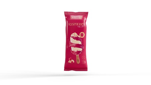 Rich Ice Cream- Raspberry 100ml - • Made with 100% fresh milk for a rich and creamy taste ⁠ * Freshly crafted in Kuwait using high-quality ingredients 🇰🇼 ⁠ * Indulge in the exquisite flavor of Pure Belgian Chocolate ⁠
