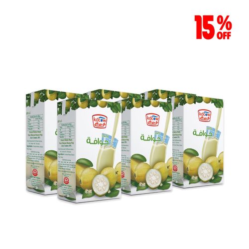 KDCow - KDCow Guava Nectar Juice, 250ml x 6 Pcs - Guava Juice Made From Natural Guava Pulp Ingredients: Purified Water, Guava Pulp , sugar Chill Before Serving Will remain fresh taste and retain its nutritional value until expiry date if store at a temperature below +25 ⁰C provided that package integrity is maintained Refrigerate after opening and consume within 3 days. Shake Well Before Use 
 Expiry life: 9 Months of production date
