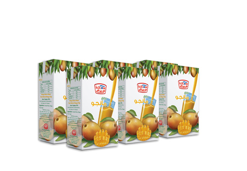 KDCow Mango Nectar Juice, 250ml x 6 Pcs - Mango Juice Made From Natural Mango Pulp Ingredients: Purified Water, Mango pulp , sugar Chill Before Serving Will remain fresh taste and retain its nutritional value until expiry date if store at a temperature below +25 ⁰C provided that package integrity is maintained Refrigerate after opening and consume within 3 days. Shake Well Before Use Expiry life: 9 Months of production date