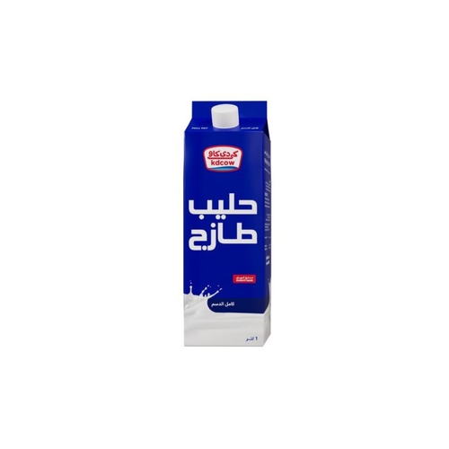 KDCow Fresh Milk, Full Cream, 1 Liter - 100%
Fresh Full-Cream Milk
Made from fresh, natural cow’s milk
Ingredients: Fresh cow’s milk Minimum fat content: 3%
Minimum non-fat milk solids: 8.5% Fortified with Vitamins A & D3
Contains no added water, milk powder, or preservatives
Keep refrigerated (0 to 5°C)
Expiry: 6 days from production date