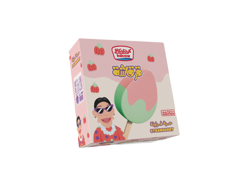 KDCow Ice Cream, Strawberry Fruit, Stick, 60 ml × 6 Pcs - Strawberry Ice Cream
Ingredients:
Fresh Cow’s Milk , Sugar , Butterfat, Vegetable Fat (Palm Oil), Glucose , Milk Solids, Approved Emulsifiers & Stabilizers : Carob Bean Gum (E 410), Guar Gum (E 412) ,Vegetable Mono & Diglycerides of Fatty Acids (E 471 ) , Nature Identical Strawberry Flavor, Approved Colors : Natural Curcumin ( E100), Beetroot red ( E162), Chlorophyll (E140)