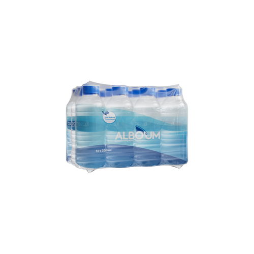 Al-Boum Bottled, Drinking Water, 200 ml × 12 Pieces - Al-Boum Bottled Drinking Water is considered one of the best drinking water because it is pure, healthy, and ideal for all daily activities.
Expiry: 1 Year from production date