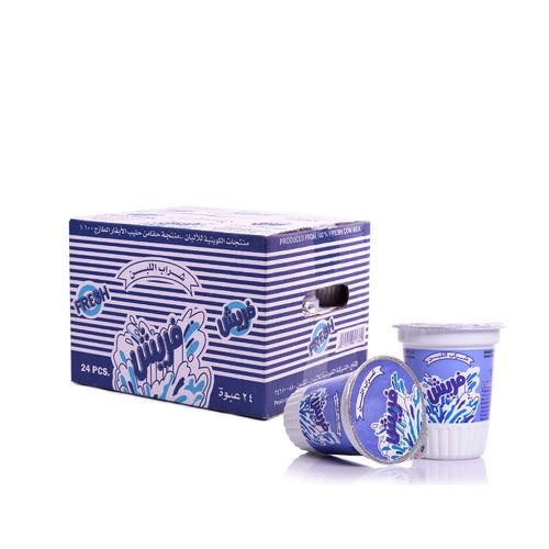 KDCow Fresh Laban Drink, 24x 160ml - Laban Drink Low Fat From 100% Fresh Cow’s Milk. Ingredients: 100% Fresh Cow’s Milk , Culture , Approved Emulsifiers & Stabilizers : Cellulose Gum (E 466) , Guar Gum (E 412 ) , Max. 1% Salt, Purified Water, Vitamins A & D3 Keep Refrigerated ( 0 to 5°C ) Shake Well Before Opening Expiry life: 14 days of production date