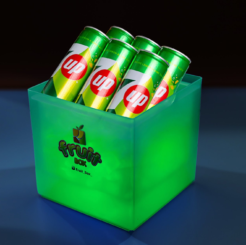 The Light Box 7 Up - بوكس السفن 6 حبات المضي مع تشكيله من الصوص