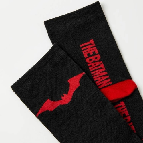 A pair of Batman socks