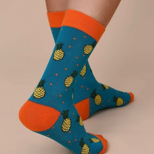 A pair of Pineapple socks