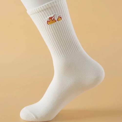 Two pairs of Flame socks