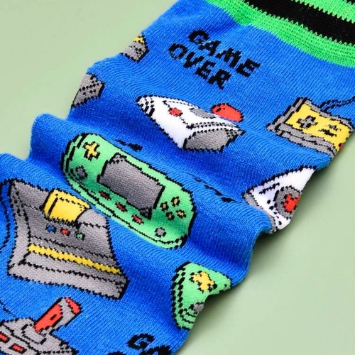 A pair of video games socks