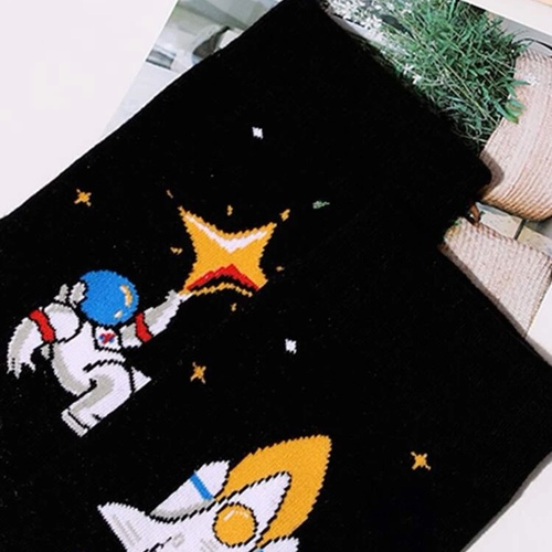 A pair of Space socks