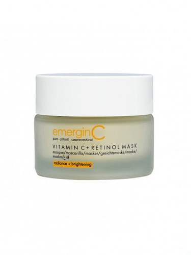 EmerginC vit.C + retinol mask 50 ml - An intensive clay-based mask that provides noticeable results after just one application by removing dead skin cells, evening out skin tone, and leaving skin with a natural glow. All skin types, except very sensitive. HELPS WITH :Sun damage, breakouts, dull skin, pigmentation, uneven texture, fine lines, and wrinkles. Removes dead skin cells, helps even skin tone and brighten complexion, gives skin a visible boost.