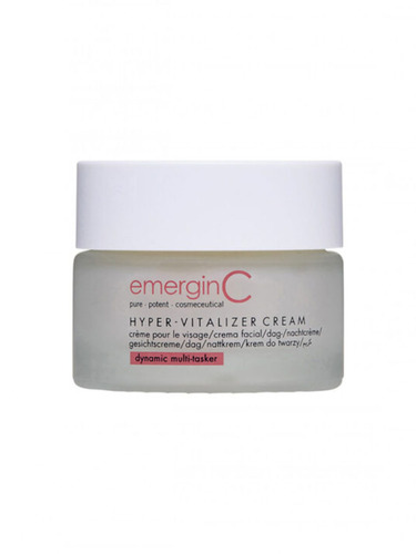 EmerginC Hyper-Vitalizer Face Cream 50ml - Fights free radical damage, acts as an anti-inflammatory cellular energizer, hydrates, and improves skin tone and texture. Excellent for red, sensitive skin. 
 Apply on face and neck by itself or over any emerginC serum.