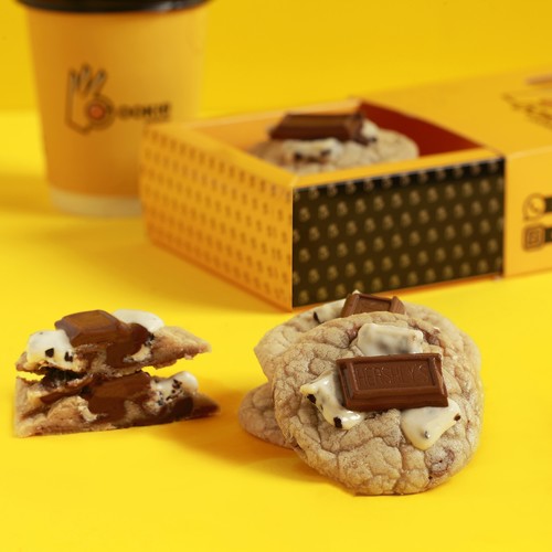 Hershey's cookies - Prepared from traditional dough containing delicious Hersheys chocolate