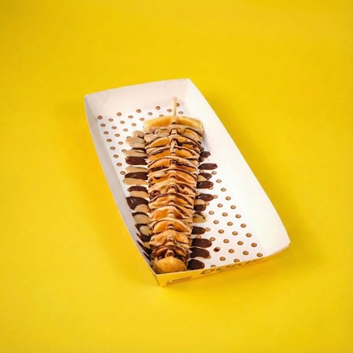 school station - school station&nbsp; provide waffles, pancakes, crispy rice and chocolate or kinder sauce