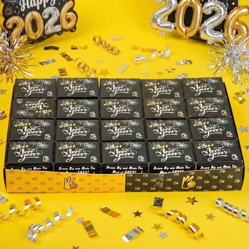 New year giveaways - New year Giveaways, you can choose any kind of cookies, or choose mix for all kinds, it comes with stickers with the caption you choose. please write the caption (English or Arabic) down in (leave your message) box.