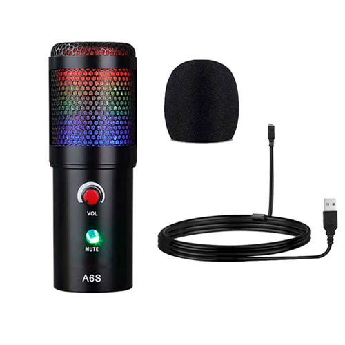 MAONO Monitorable USB Condenser Microphone Set AU-PM422 - MAONO AU-PM422 USB Microphone Kit The microphone built-in professional sound process chipset, the sampling rate up to 192kHz/ 24bit and equipped with a USB output for applicate on computer easily. Cardioid polar pattern reduces pickup of sounds from the sides and rear, improving the isolation of the desired sound source. The microphone has studio-quality articulation and intelligibility perfect for singing, podcasting, voice-over, field recording and home studio recording. One-touch panel mute without button noise. (Green: Working, Red: Mute) 3.5mm headphone jack for zero-latency monitoring! Which allows you to monitor the microphone input in realtime. The microphone gain adjusts knob will help you quickly adjust the sensitivity of mic to reach a perfect voice ( +: Increase; —: Reduce)