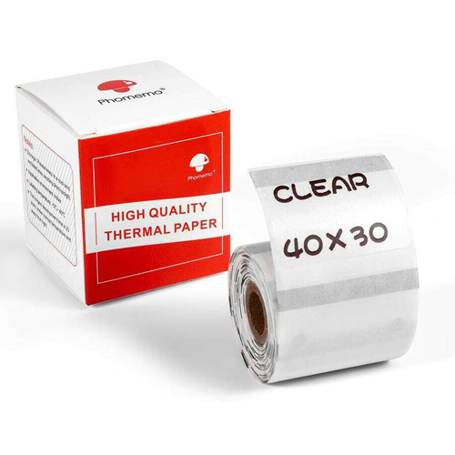 PHOMEMO 40mmX30mm Transparent Round Flower Frame C Label - 1 Roll - Item specificsCondition:New: A brand-new, unused, unopened, undamaged item in its original packaging (where packaging is ... Read moreabout the conditionModel:XP-TT4030-230Compatible Brand:For PhomemoPaper Weight:49gType:Printer PaperCompatible Model:For Phomemo XP-TT4030-230Compatible Printer:Phomemo M110 M120 M200 PrinterColor:WhiteMPN:XP4030-230-TOPBrand:PhomemoManufacturer Warranty:1 YearPaper Finish Type:Glossy, SmoothPaper Size:40mm*30mmPrint Technology:Thermal