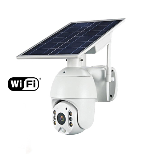 CRONY WIFI RBX-S10 WIFI Solar Camera 1080P 5MP - WIFI - 1/2 progressive CMOS sensor, blacklight full color
Built-in solar energy and chargeable battery
1080P high resolution
APP support IOS/Adroid system
Super low power consumption
Built-in microphone and loudspeaker,support two way audio
Alarm by voice and lighting
Support cloud storage and local storage
Metal material housing, IP65 waterproof
Lens?3.6mm  4 Steps Installation: 1) Put the camera at the place you want, 2) Download the APP(Name:UBox), 3) Connect Internet, 4) Successful Connection.  4G, 7.8W Solar Energy, Built-In Battery, Simple Installation, PIR+Ai, Voice Monitor, Cloud Storage/SDCard Storage, Full Color Night Vision, Smart IR, PTZ.