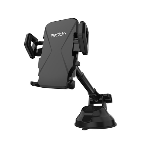 Yesido C40 360 Degree Rotation Automatic Clip Phone Car Holder-Black - Package Dimensions‎19.6 x 9.8 x 5.8 cm; 104 GramsItem model number‎C40Other display features‎WirelessColor‎BlackWhats in the box‎Car HolderItem Weight‎104 g