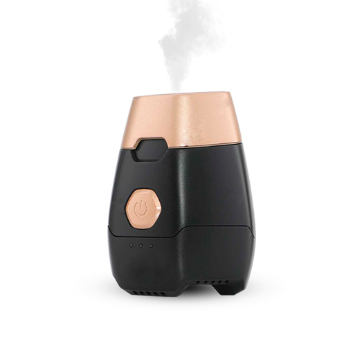 Mini Portable Electronic Incense Burner for Personal and Travel Use - Black - A unique innovation inspired by the traditional Gulf customs, to help you burn traditional incense in an easy and safe way, this elegant smoke is designed with high quality to preserve the authentic aroma of incense, as it contains a ceramic chamber for placing incense chips and a high heating element that reaches the same temperature as the coal. 
 Advantages: Heating up to 450°C Long lasting battery Equipped with a cleaning tool and a small USB charger Automatic cooling after two minutes of use - Three steering lights 
 Usage: a) The method of placing incense: - remove the gold cap - Place the incense so that the oily side is far from the heating device - lid closes 
 b) Operation method: The button is double pressed to turn on - The chisel is installed in a horizontal manner - After use, double press the button to turn off - To check the battery life, the button is pressed for 2 seconds continuously 
 c) Cleaning method: After use, leave the device for 5 minutes to cool down The bristles of the metal brush are placed inside the ceramic chamber The tool rotates 90 degrees to the right and left