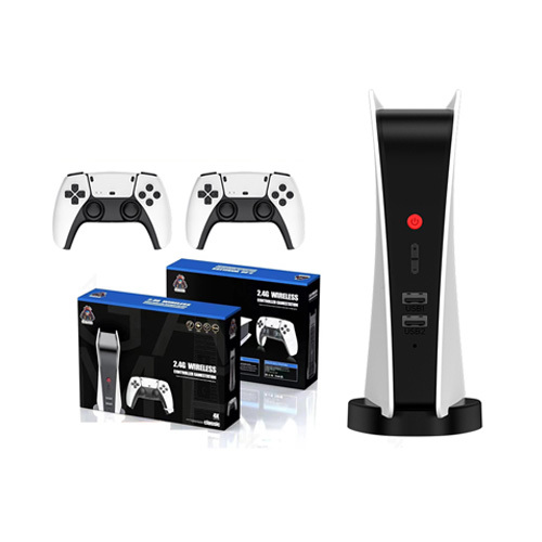 7008 New Arcade Retro Video Game Console Kit Wireless Gamepad Built-in 15000 Games Speaker For CPS/F - [1] 2022 newly designed video game console with Quad-core Cortex-A7, up to 1.2GHz.   [2] HDMI-compatible high-definition output, connect to the HDMI-compatible interface of the TV/monitor to play games, configure the intelligent HD chip can be lossless transmission, how big the size can be clearly displayed.   [3] Built-in 15000 retro games in Mini box. Play free game directly when you connect with your TV.   [4] Built-in 52mm high-quality speakers, bringing a more perfect gaming experience.   [5] Support compatible with a variety of devices, TVs, monitors, projectors, laptops, etc.   [6] Support for external wired or wireless handle, connected to the four people can play the game breakthrough.You can also play together with more guests at home.