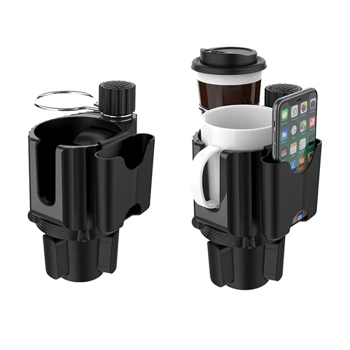 3 in 1 car cup holder double car cup holder for mobile phone - Product Description