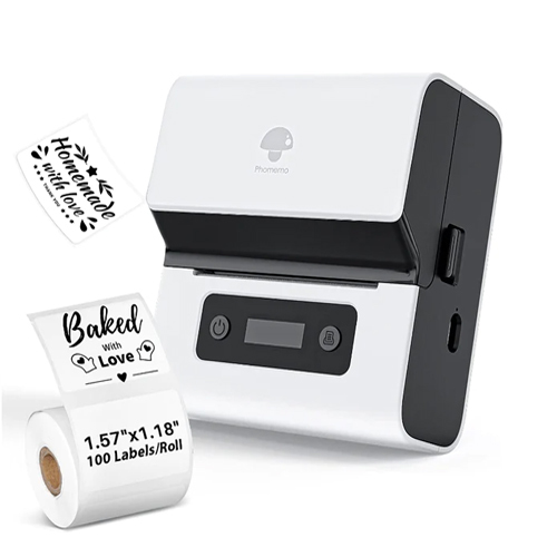 Phomemo portable printer M221 thermal printer - 7.5 cm - White - Bluetooth ConnectionMulti-functional Phomemo APPDIY Labels in Your StyleThousands of Templates Can Be UsedEdit Labels with PCVarious Labels for Various Industries and UsesAdditional Functions in the APP for Industry How to use M221 for Business?