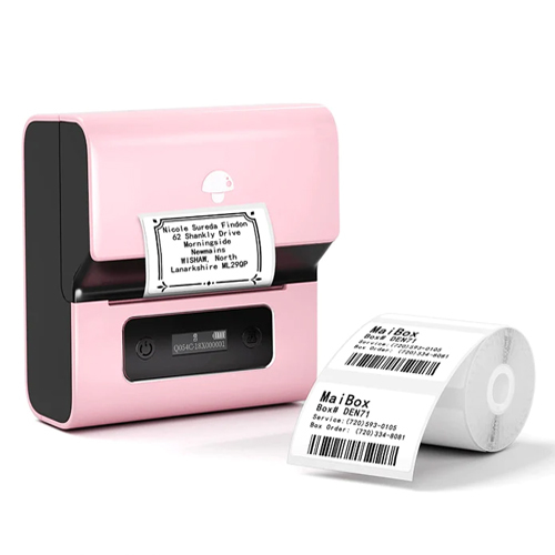 Phomemo portable printer M221 thermal printer - 7.5 cm - Pink - Bluetooth ConnectionMulti-functional Phomemo APPDIY Labels in Your StyleThousands of Templates Can Be UsedEdit Labels with PCVarious Labels for Various Industries and UsesAdditional Functions in the APP for Industry How to use M221 for Business?