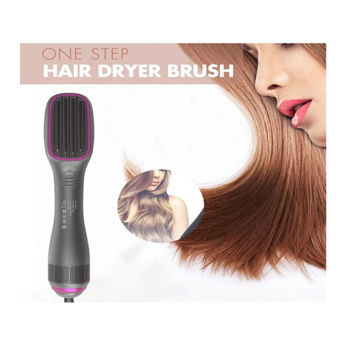 Dryer Brush Hair Care Hot Air Hair Brush Dryer HB01 - 【Anti scald Comb】:This Hair Dryer Brush Product comes with the Anti Scald feature comb, which helps to protect your scalp from extreme heat. 【Metal Comb Teeth】: This Air Brush has Metal Comb Teeth to provide your hair a better heat experience and touch. 【Light weight】: This product is very handy and lightweight. Its Ergonomic design provides you a better grip on its handle. 【Three Temperature Options】: This product has 3 different temperature options, you may adjust it as per you needs. 【Anti Frizz- ionic Generator】: The special function releases millions of negative ions while providing even heat, helping to reduce frizz and improve shine, leaving hair soft and healthy. 【1200 watts High Quality Motor】: Couture's R&D department has designed this product keeping the customers needs in mind. This product has 1,200 watts high quality motor inside. Which gives perfect wind to style your hair. 【360 Swivel High quality Cord】: The 360 swivel cord help to easily maneuver the iron without worrying about the cord tangling or getting in the way. You can use this hot air brush no matter where you are. 【Time Saving Revolution】: This hair styling tool helps you to save your time as compared to usage of normal hair tools.