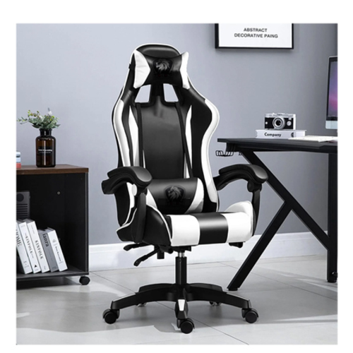 Gamer King Gaming Chair 30012 - This line of gaming chairs is designed to diversify the interior of the room not only with a stylish design, but also with the thoughtful structure of the product itself. The back and seat do not have lateral protrusions, so you can comfortably sit in the chair, further adjusting it to your preferences.This model is ideal for people with a height of 130 cm, so you can look after it even for school-age children.you want to relax, the back of the chair can be folded back and locked in any position at an angle of 100-130 degrees. To get even more comfort while sitting, adjust the headrest .